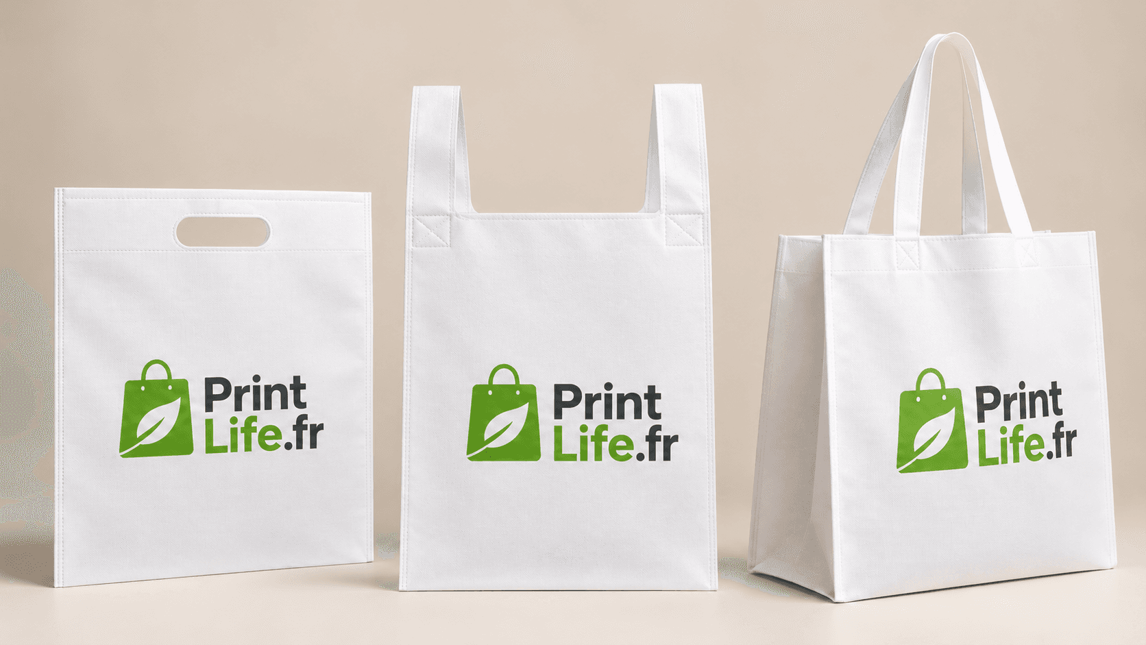 Sac Non Tissé personnalisé Print Life
